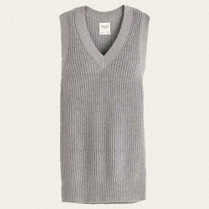 Abercrombie & Fitch Sweater Vest Mini Dress